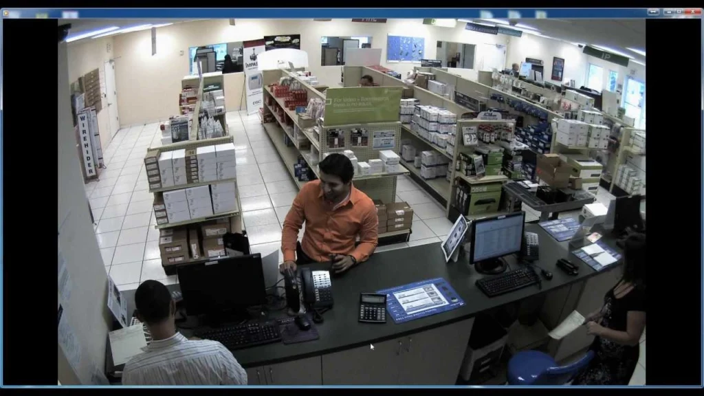Retail Store CCTV 2 billing