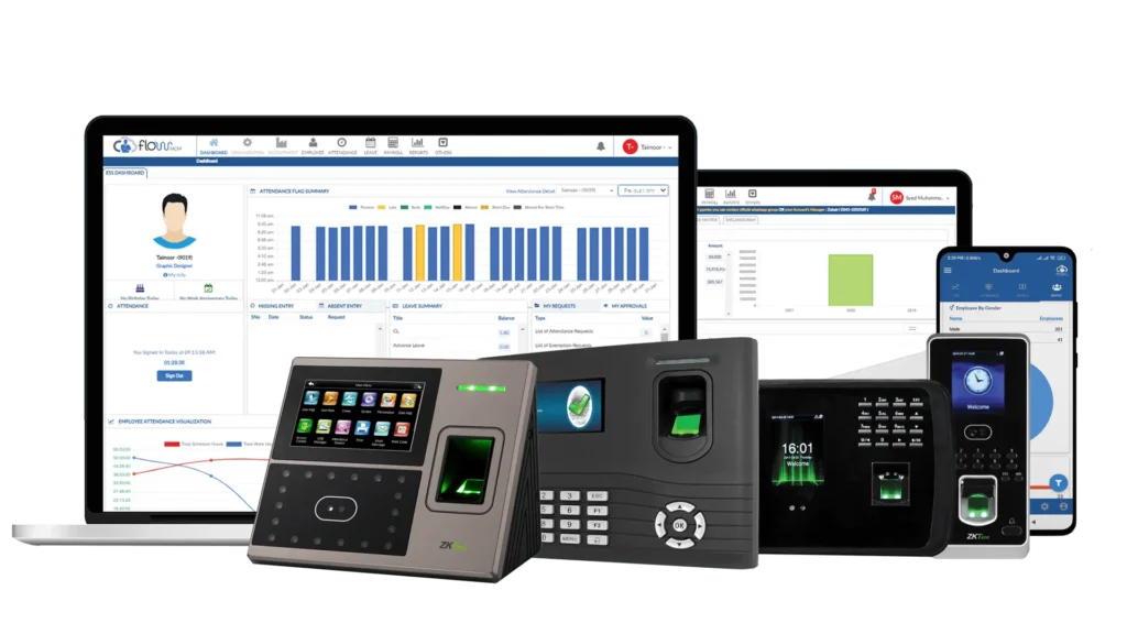 Biometric Attendance System 9 biometric devices