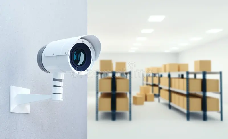 Retail Store CCTV 4 stock