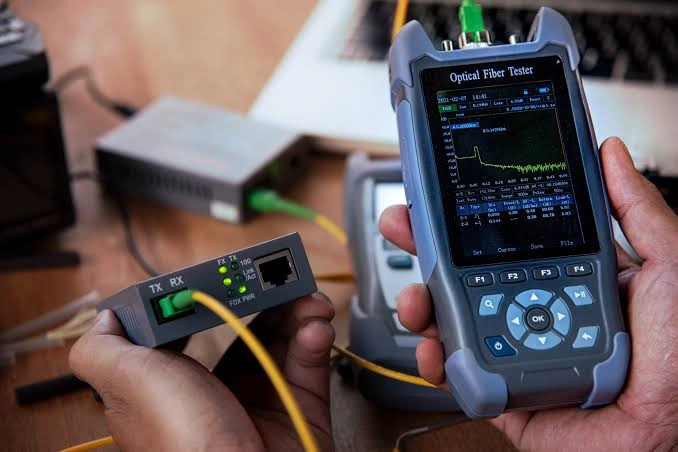 Optic Fiber Splicing 4 testing and certficate